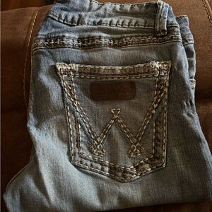 Wrangler Women's Boot Cut Jeans - Light Blue